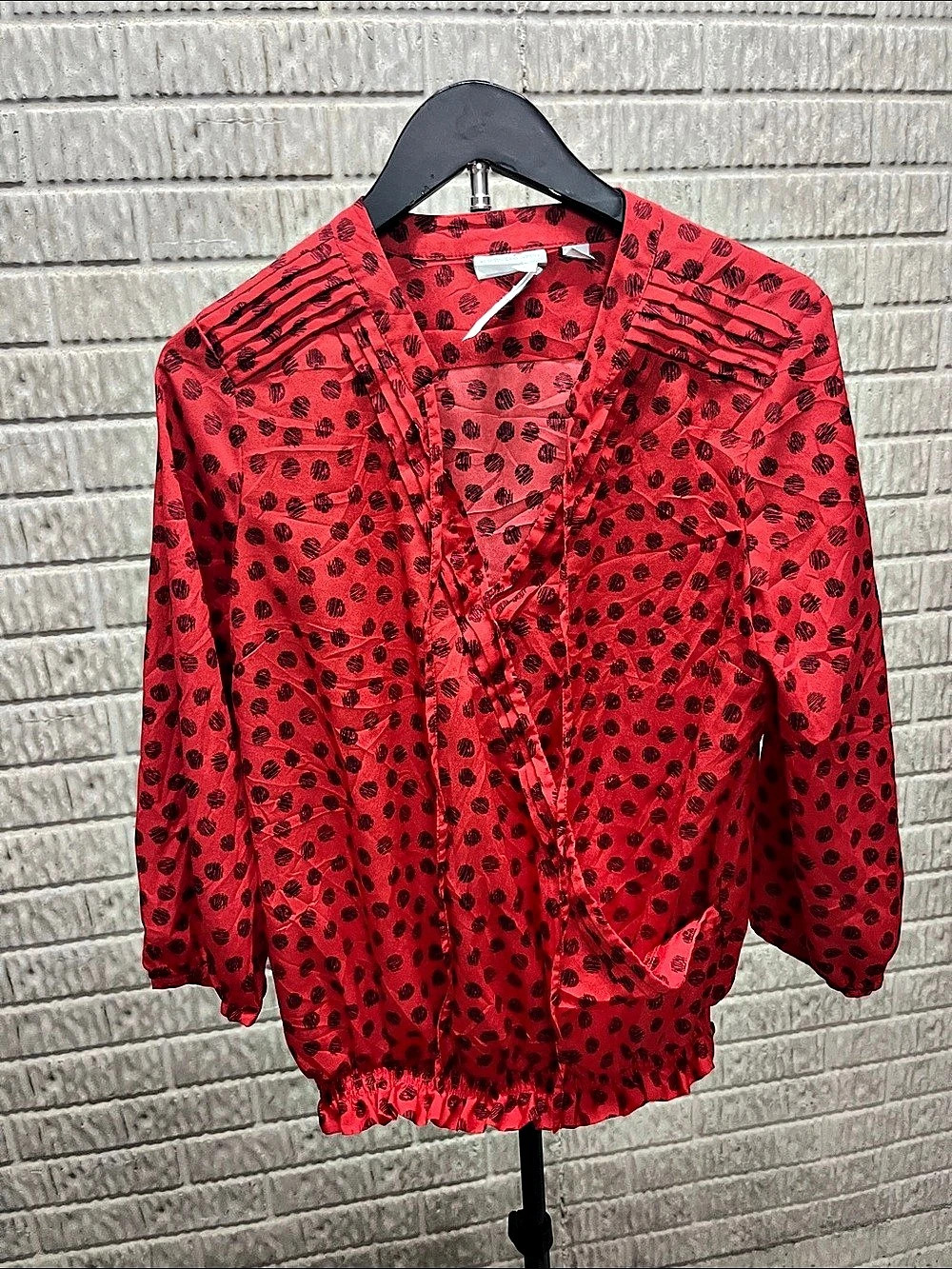 New York & Company Animal Print Bomber Jacket in Red Size Medium NWT